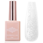 UV Gel - 5401- Confetti Gel - White